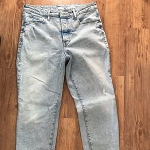 OG Straight leg highrise mom jeans